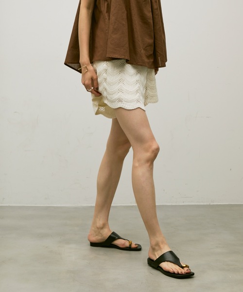 セール】Lace knit shorts / レース編みショートパンツ（その他