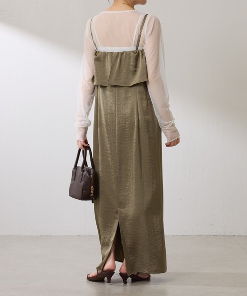 COLLAGE GALLARDAGALANTE(コラージュガリャルダガランテ)の「チュールロンT(Tシャツ/カットソー・レディース・ブラック/オフホワイト・FREE)」の12枚目の写真