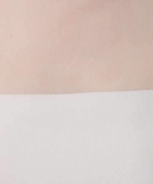 COLLAGE GALLARDAGALANTE(コラージュガリャルダガランテ)の「チュールロンT(Tシャツ/カットソー・レディース・ブラック/オフホワイト・FREE)」の22枚目の写真