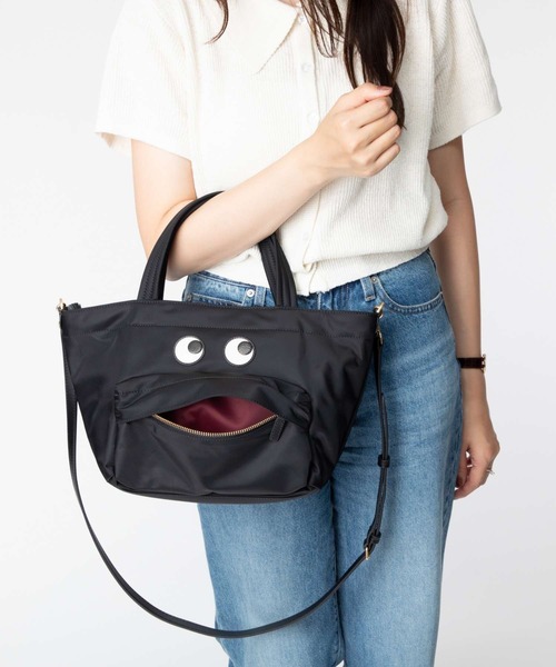 ANYA HINDMARCH E/W Tote Mini Eyes in ECONYLR regenerated Nylon
