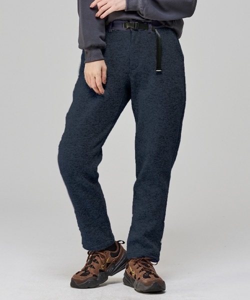 KRIFF MAYER Lady's Collection(クリフメイヤーレディースコレクション)の「ニットフリーステーパードパンツ(その他パンツ・レディース・ブラック/オリーブ/グレー/カラフル/チャコール/ネイビー・MEDIUM/LARGE)」の5枚目の写真