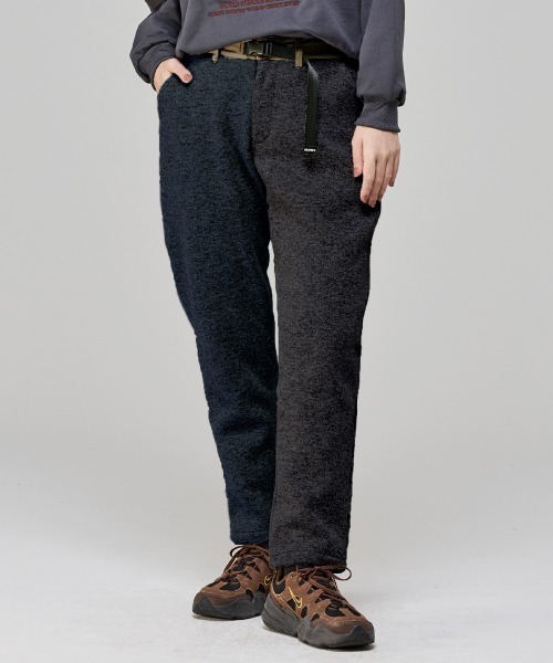 KRIFF MAYER Lady's Collection(クリフメイヤーレディースコレクション)の「ニットフリーステーパードパンツ(その他パンツ・レディース・ブラック/オリーブ/グレー/カラフル/チャコール/ネイビー・MEDIUM/LARGE)」の6枚目の写真