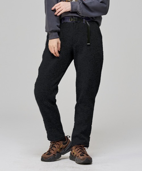 KRIFF MAYER Lady's Collection(クリフメイヤーレディースコレクション)の「ニットフリーステーパードパンツ(その他パンツ・レディース・ブラック/オリーブ/グレー/カラフル/チャコール/ネイビー・MEDIUM/LARGE)」の2枚目の写真