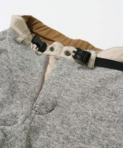 KRIFF MAYER Lady's Collection(クリフメイヤーレディースコレクション)の「ニットフリーステーパードパンツ(その他パンツ・レディース・ブラック/オリーブ/グレー/カラフル/チャコール/ネイビー・MEDIUM/LARGE)」の7枚目の写真