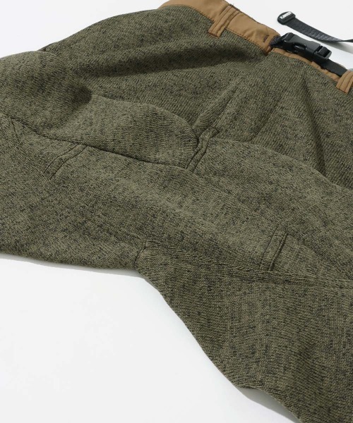 KRIFF MAYER Lady's Collection(クリフメイヤーレディースコレクション)の「ニットフリーステーパードパンツ(その他パンツ・レディース・ブラック/オリーブ/グレー/カラフル/チャコール/ネイビー・MEDIUM/LARGE)」の10枚目の写真