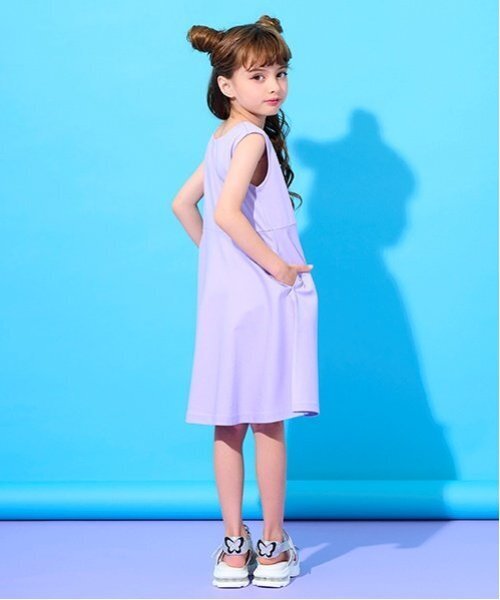 セール】ラインストーンロゴTシャツ＋ワンピースセット（ワンピース