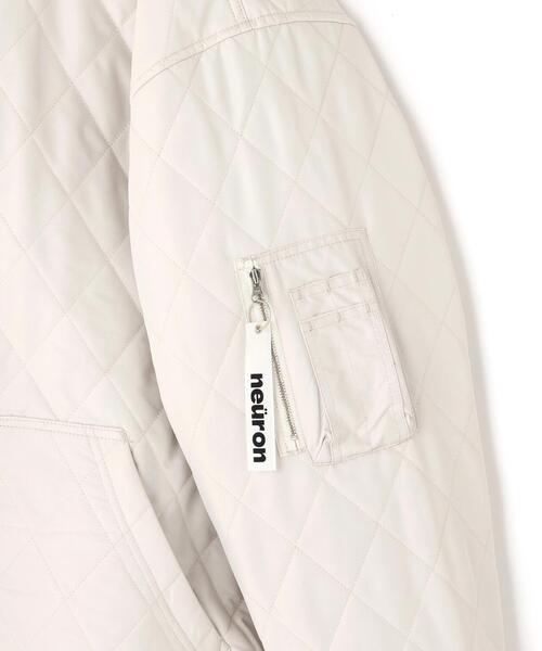 L.H.P（エルエイチピー）の「neuron/ニュウロン/キルティングブルゾン（ブルゾン・レディース・ホワイト/ブラック・F）」の8枚目の写真