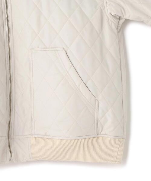 L.H.P（エルエイチピー）の「neuron/ニュウロン/キルティングブルゾン（ブルゾン・レディース・ホワイト/ブラック・F）」の10枚目の写真