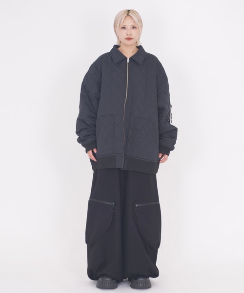 L.H.P（エルエイチピー）の「neuron/ニュウロン/キルティングブルゾン（ブルゾン・レディース・ホワイト/ブラック・F）」の16枚目の写真