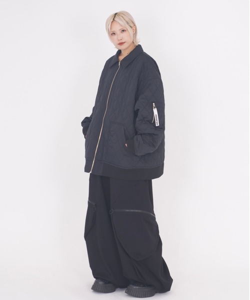 L.H.P（エルエイチピー）の「neuron/ニュウロン/キルティングブルゾン（ブルゾン・レディース・ホワイト/ブラック・F）」の17枚目の写真