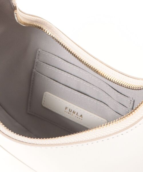 FURLA(フルラ)の「フルラ デリツィア ミニショルダーバッグ(ショルダーバッグ・レディース・ホワイト/ライトブラウン・ONE SIZE)」の3枚目の写真