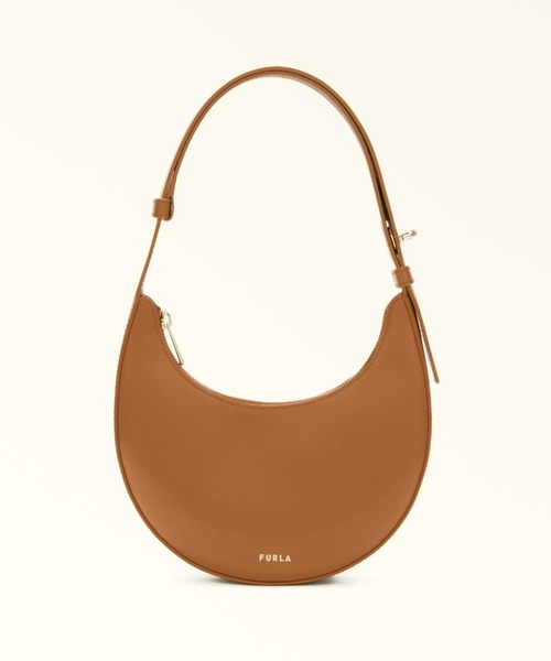 FURLA(フルラ)の「フルラ デリツィア ミニショルダーバッグ(ショルダーバッグ・レディース・ホワイト/ライトブラウン・ONE SIZE)」の2枚目の写真