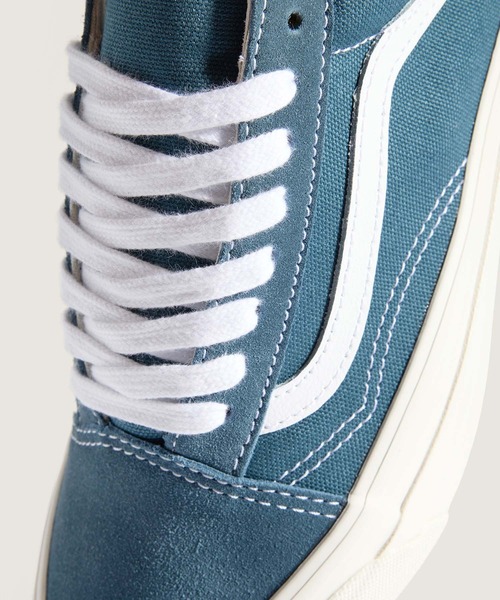 VANS（バンズ）の「VANS PREMIUM オールドスクール（スニーカー・メンズ・ブルーグレー・5.5/6/6.5/7/7.5/8/8.5/9/9.5/10/10.5/11/12/5）」の4枚目の写真