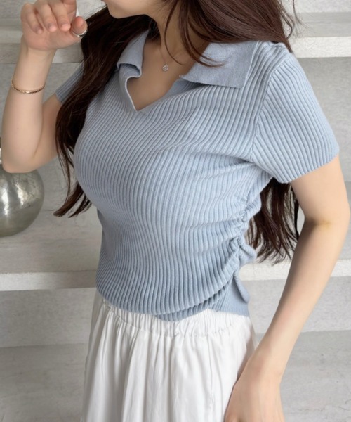 ローリエ ànuke online store（アンヌーク） / Layered Lace KnitLayered