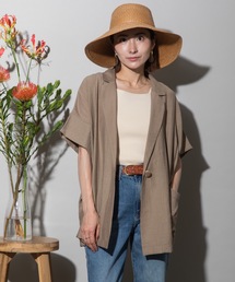 半袖 オーバーサイズジャケット