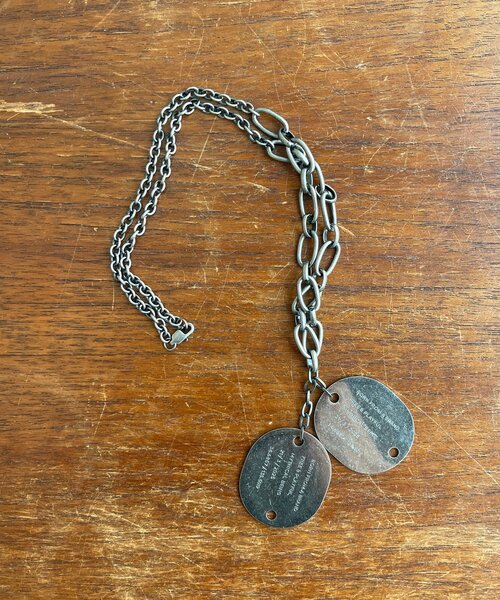 CPCM（シーピーシーエム）の「【GENKI監修】ドッグタグチェーンネックレス（ネックレス・メンズ・ブラック・FREE）」の18枚目の写真