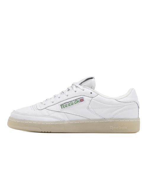 Reebok(リーボック)の「CLUB C 85 VINTAGE 100209029(スニーカー・メンズ・ホワイト・23.5cm/24.0cm/24.5cm/25.0cm/25.5cm/26.0cm/26.5cm/27.0cm/27.5cm/28.0cm/28.5cm/29.0cm/23.0cm/30.0cm)」の1枚目の写真