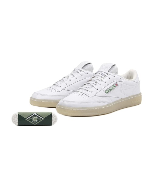 Reebok(リーボック)の「CLUB C 85 VINTAGE 100209029(スニーカー・メンズ・ホワイト・23.5cm/24.0cm/24.5cm/25.0cm/25.5cm/26.0cm/26.5cm/27.0cm/27.5cm/28.0cm/28.5cm/29.0cm/23.0cm/30.0cm)」の3枚目の写真