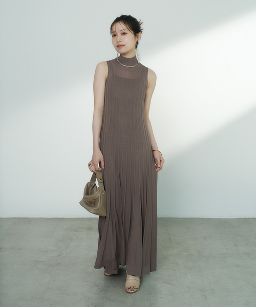 【新品未使用タグ付き】L'AUBE BLANC_ワンピース　M L'AUBE BLANC ワンピース