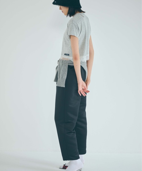 SEA(シー)の「ヘビーサテン トラウザーズ(その他パンツ・レディース・ブルー/ブラック/ピンク・ONE SIZE)」の12枚目の写真