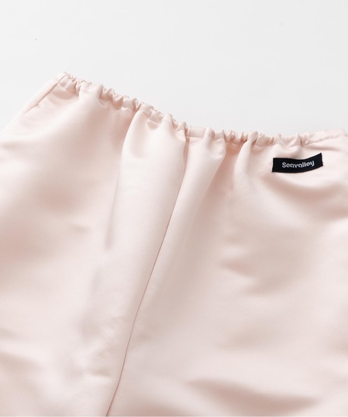 SEA(シー)の「ヘビーサテン トラウザーズ(その他パンツ・レディース・ブルー/ブラック/ピンク・ONE SIZE)」の17枚目の写真