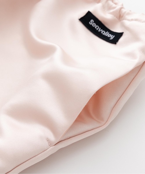 SEA(シー)の「ヘビーサテン トラウザーズ(その他パンツ・レディース・ブルー/ブラック/ピンク・ONE SIZE)」の20枚目の写真