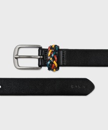 Paul Smith ポールスミス マルチカラー レザーベルト レディース ポールスミス Paul Smith ベルト メンズ ブラウン マルチカラー