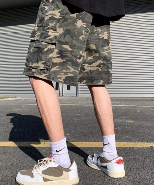 REBALANCE（リバランス）の「メンズカモフラ柄ハーフパンツ（その他パンツ・メンズ・A・MEDIUM/LARGE/X-LARGE）」の2枚目の写真