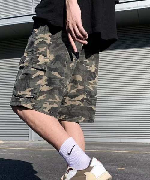 REBALANCE（リバランス）の「メンズカモフラ柄ハーフパンツ（その他パンツ・メンズ・A・MEDIUM/LARGE/X-LARGE）」の5枚目の写真