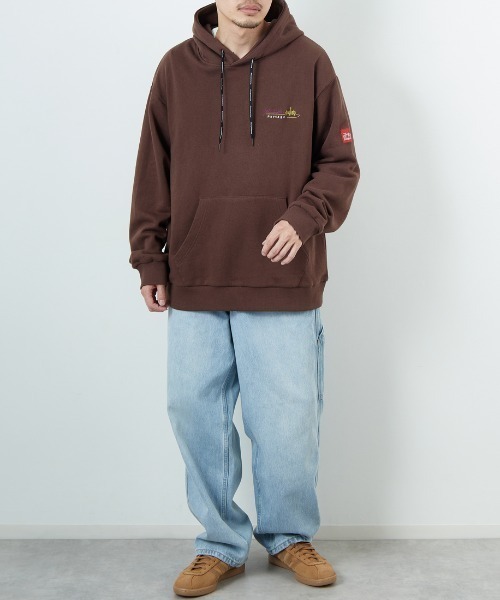 Manhattan Portage（マンハッタンポーテージ）の「[MANHATTAN PORTAGE/マンハッタンポーテージ] 別注 バックフォトプリントパーカー（パーカー・レディース・ピンク/ブラウン/ブラック・M/S/XL/L）」の19枚目の写真