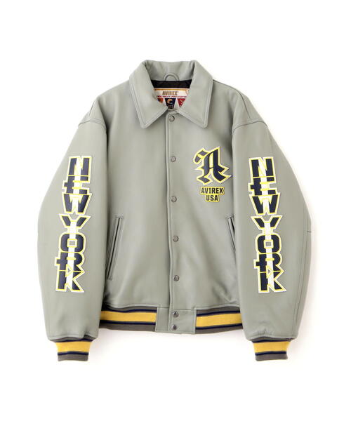 Avirex スタジャン 袖革　2XL AVIREX スタジャン 「50th Anniversary」GRAPHIC VARSITY