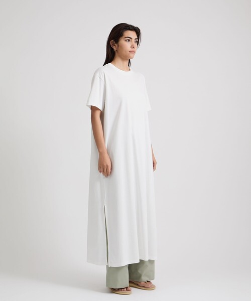 Saturdays NYC(サタデーズ ニューヨークシティ )の「Bleeker Onepiece Dress(ワンピース・レディース・グリーン/ホワイト/ブラック・S/M)」の4枚目の写真