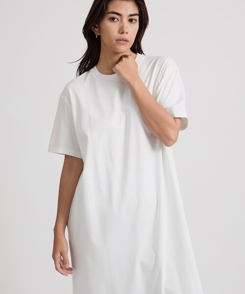 Saturdays NYC(サタデーズ ニューヨークシティ )の「Bleeker Onepiece Dress(ワンピース・レディース・グリーン/ホワイト/ブラック・S/M)」の13枚目の写真