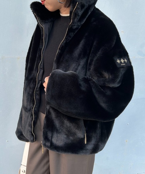 TATRAS タトラス BARBRAブルゾン　ブラック　size 2 25AW】TATRAS タトラス BARBRA/バルブラ オーバーサイズボア