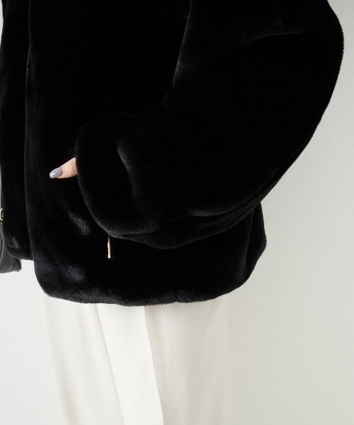 TATRAS/タトラス] BARBRA エコファーブルゾン（ブルゾン