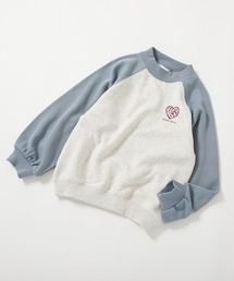 devirock(デビロック)のデビラボ ガールズ プリント ラグラン トレーナー(スウェット)