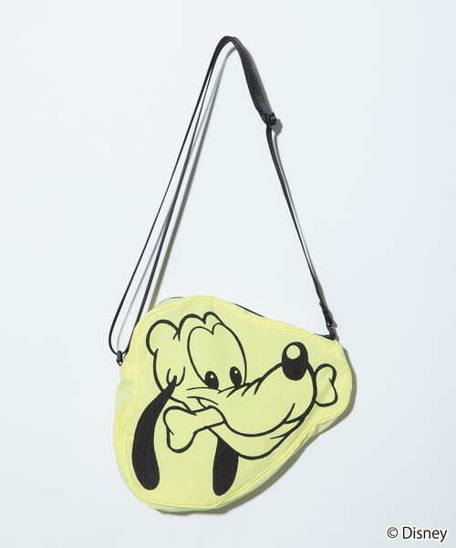 WCJ(ダブルシージェイ)の「Disney / FACE DESIGN SHOULDER BAG(S)(ショルダーバッグ・レディース・ピンク/グレー/ブルー/イエロー/レッド/グリーン・FREE)」の5枚目の写真