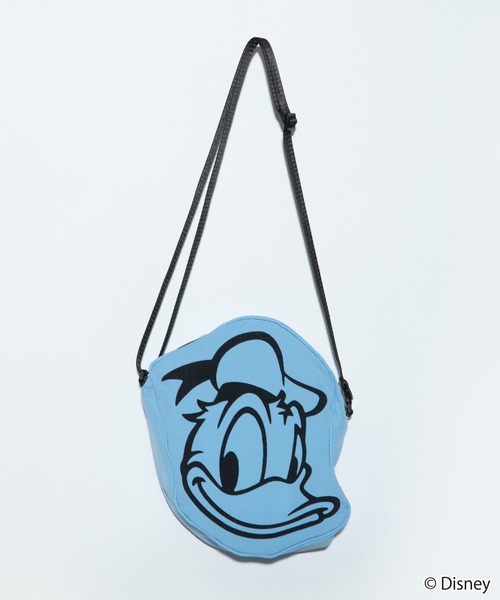 WCJ(ダブルシージェイ)の「Disney / FACE DESIGN SHOULDER BAG(S)(ショルダーバッグ・レディース・ピンク/グレー/ブルー/イエロー/レッド/グリーン・FREE)」の4枚目の写真