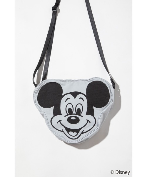 WCJ(ダブルシージェイ)の「Disney / FACE DESIGN SHOULDER BAG(S)(ショルダーバッグ・レディース・ピンク/グレー/ブルー/イエロー/レッド/グリーン・FREE)」の9枚目の写真