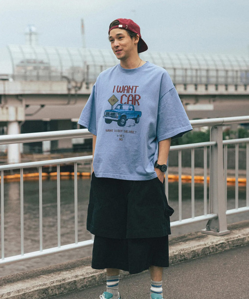 ANGLAN(アングラン)の「ANGLAN(アングラン)Layered Fatigue Half Pants(その他パンツ・メンズ・ブラック/カーキ・FREE)」の6枚目の写真