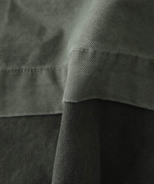 ANGLAN(アングラン)の「ANGLAN(アングラン)Layered Fatigue Half Pants(その他パンツ・メンズ・ブラック/カーキ・FREE)」の15枚目の写真
