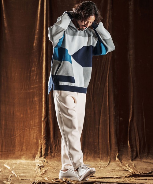 ANGENEHM(アンゲネーム)の「mp13978-Neo Souvenir Pants ダンボールニットパンツ(AG05-008acf)(その他パンツ・メンズ・ブラック/ナチュラル・L/S/M)」の10枚目の写真