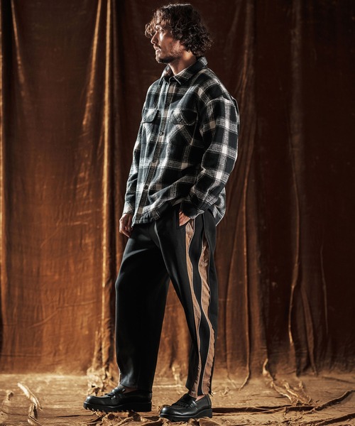 ANGENEHM(アンゲネーム)の「mp13978-Neo Souvenir Pants ダンボールニットパンツ(AG05-008acf)(その他パンツ・メンズ・ブラック/ナチュラル・L/S/M)」の18枚目の写真