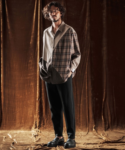 ANGENEHM(アンゲネーム)の「mp13978-Neo Souvenir Pants ダンボールニットパンツ(AG05-008acf)(その他パンツ・メンズ・ブラック/ナチュラル・L/S/M)」の21枚目の写真