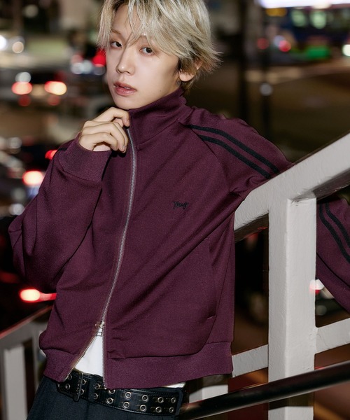 セール】【SET-UP着用可能】コンパクトダブルジップラインジャージ