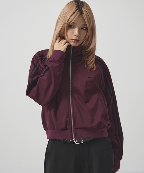 セール】【SET-UP着用可能】コンパクトダブルジップラインジャージ