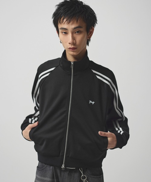 セール】【SET-UP着用可能】コンパクトダブルジップラインジャージ