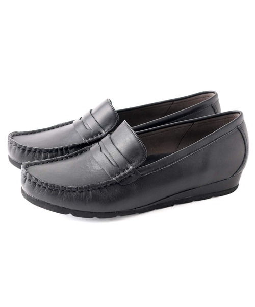 coca(ANDEX shoes product)(コカ)の「軽量 柔らか シンプルソフトローファー(ローファー・レディース・ブラック・22.5cm/23cm/23.5cm/24cm/24.5cm)」の5枚目の写真