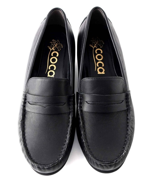 coca(ANDEX shoes product)(コカ)の「軽量 柔らか シンプルソフトローファー(ローファー・レディース・ブラック・22.5cm/23cm/23.5cm/24cm/24.5cm)」の6枚目の写真