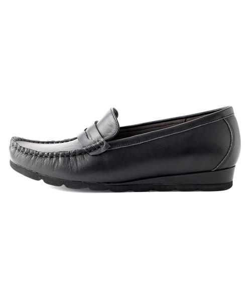 coca(ANDEX shoes product)(コカ)の「軽量 柔らか シンプルソフトローファー(ローファー・レディース・ブラック・22.5cm/23cm/23.5cm/24cm/24.5cm)」の8枚目の写真